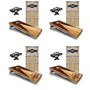 Wooden Triangle Cornhole Boards - Pro Solution Elite Series Cornhole Solutions