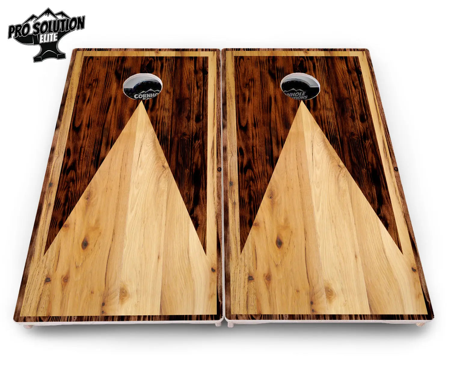 Wooden Triangle Cornhole Boards - Pro Solution Elite Series Cornhole Solutions