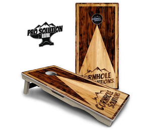 Wooden Triangle Cornhole Boards - Pro Solution Elite Series Cornhole Solutions