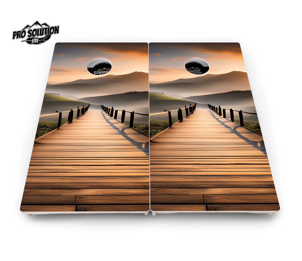 Wooden Bridge Cornhole Boards – Pro Lite or Pro Elite