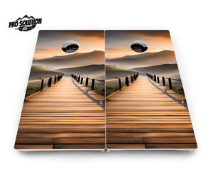 Wooden Bridge Cornhole Boards – Pro Lite or Pro Elite
