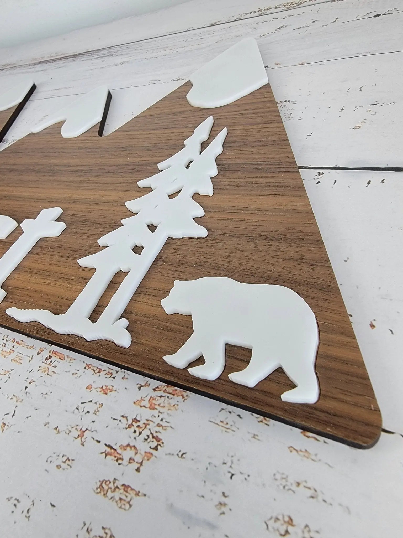 Woodland Baby Boy or Girl Nursery custom Sign EverLee Creations