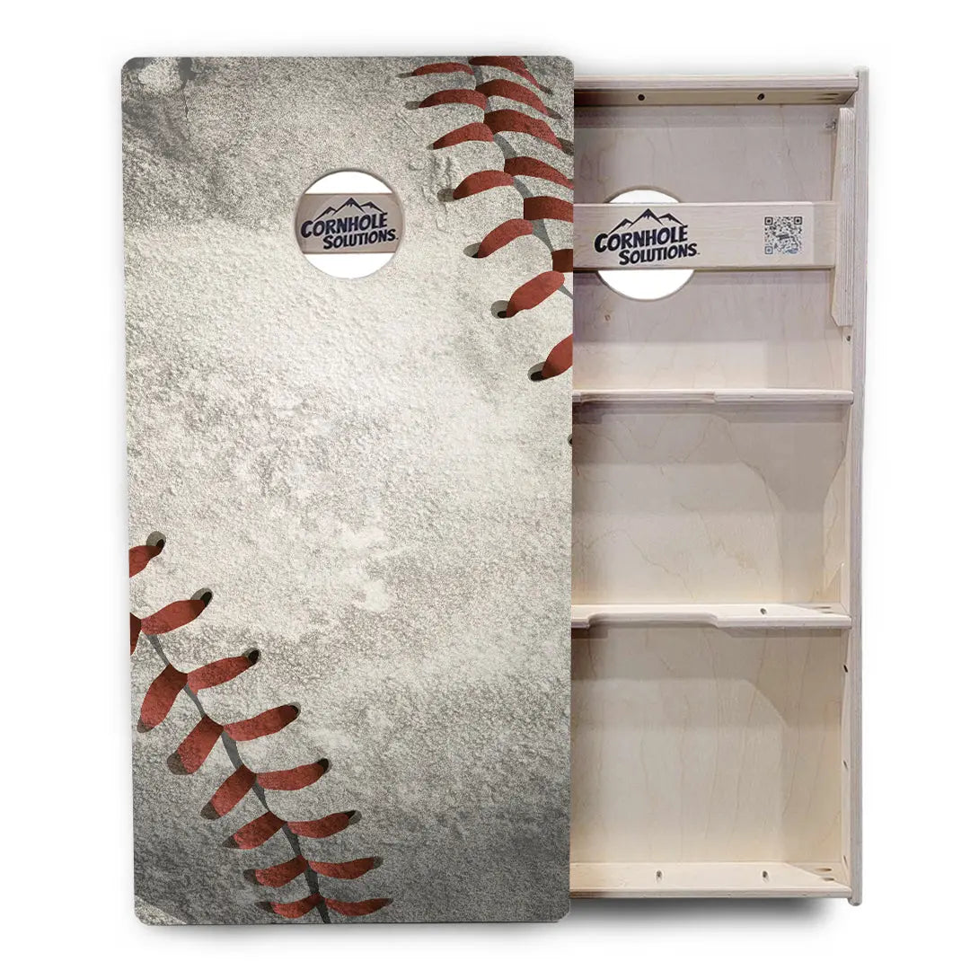 Worn Baseball Cornhole Boards - Professional Tournament Series