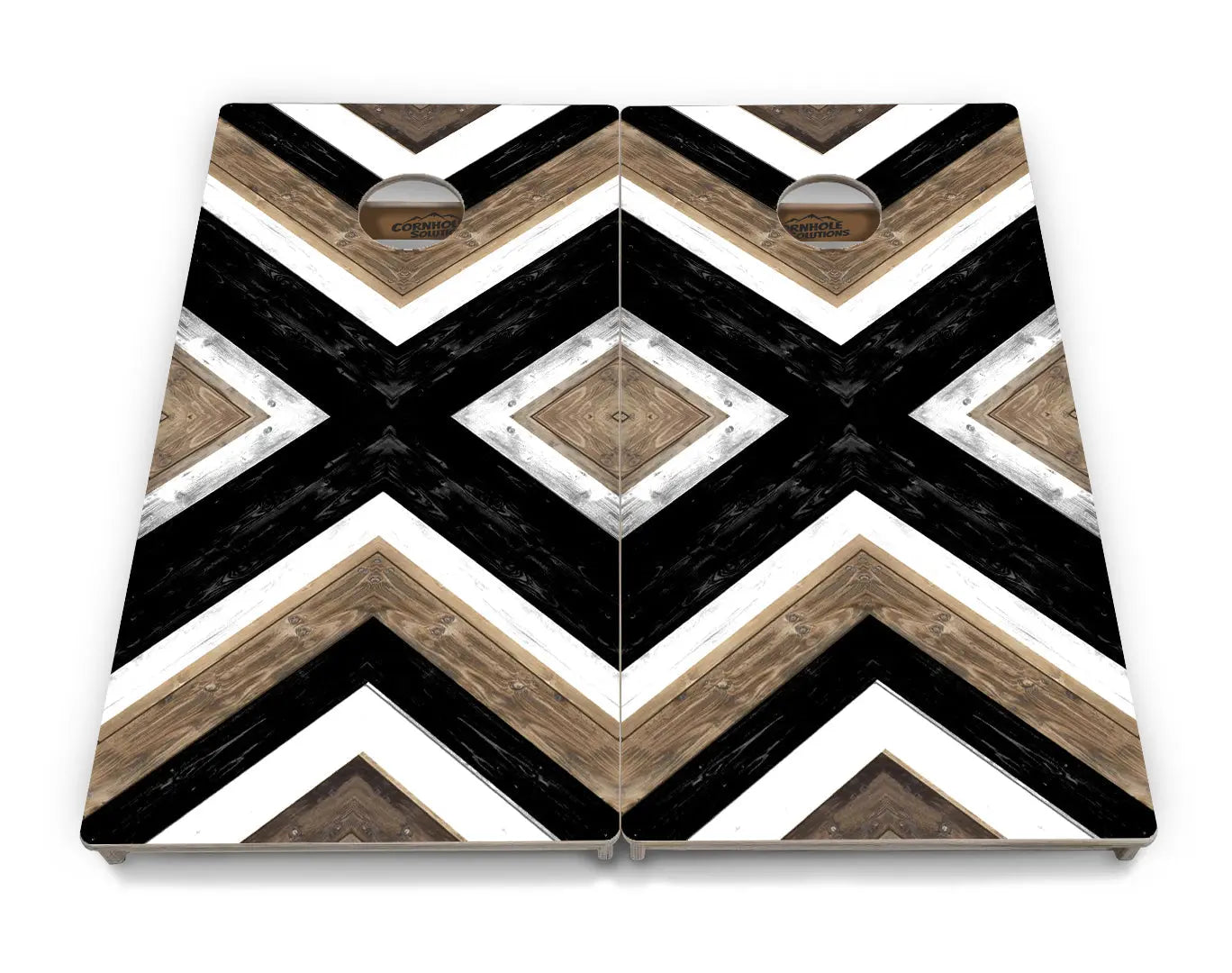 X Pattern Cornhole Boards - Professional Tournament Series by Cornhole Solutions, custom cornhole board detail photo 3