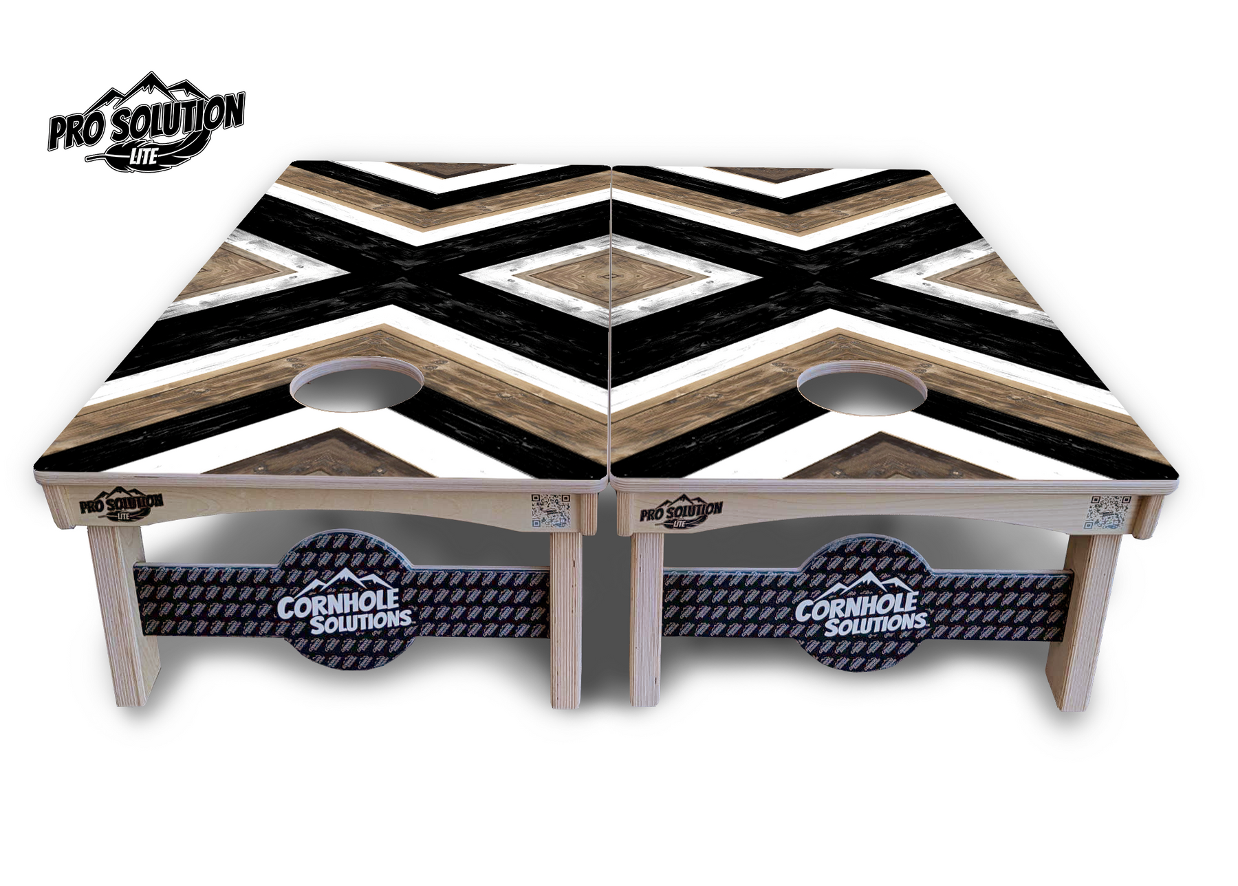 X Pattern Cornhole Boards - Pro Solution Lite Series Cornhole Solutions