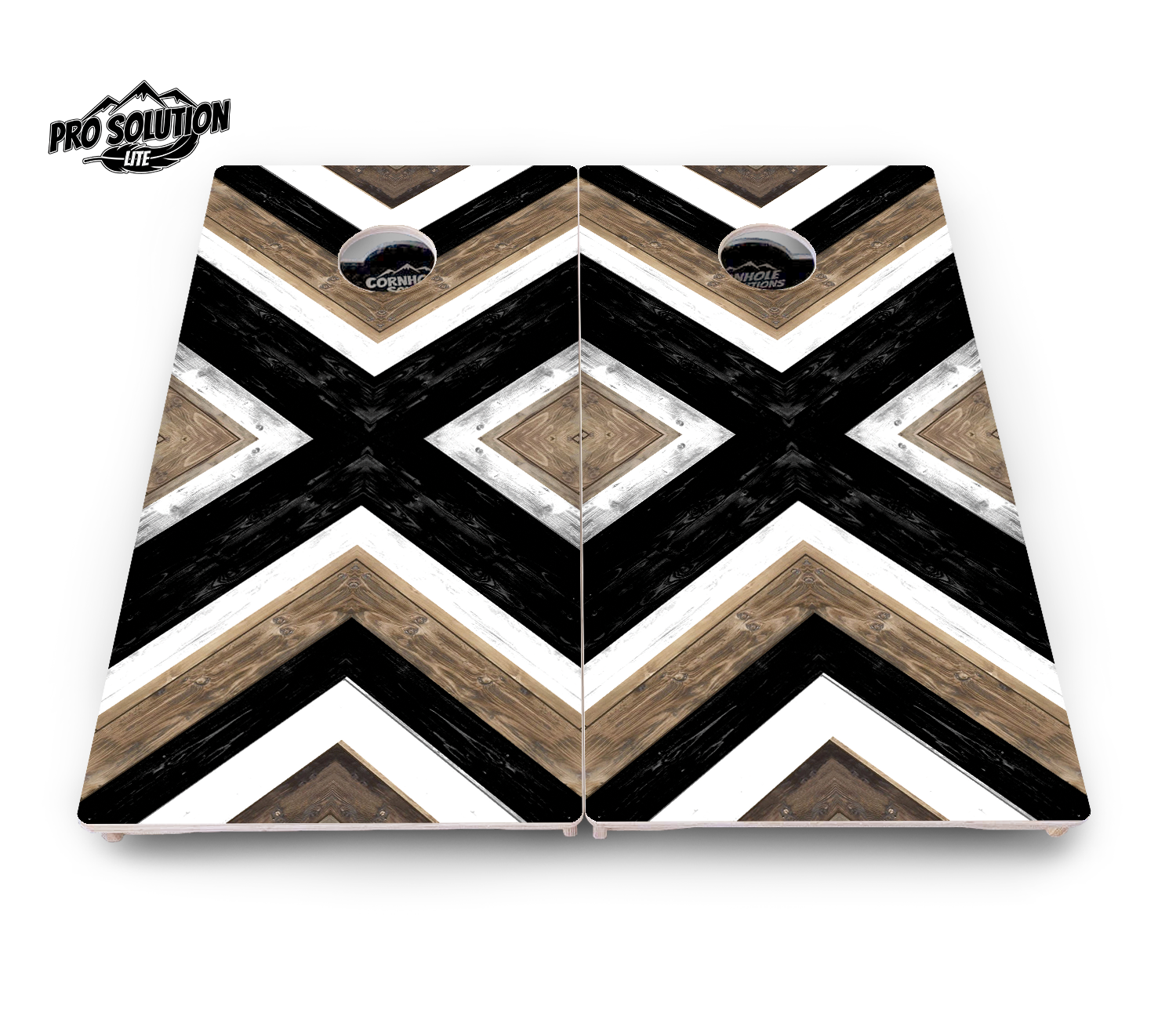 X Pattern Cornhole Boards - Pro Solution Lite Series Cornhole Solutions