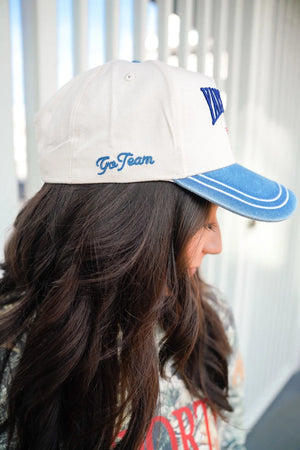 Yay Sports! - Denim Vintage Trucker Hat by KenzKustomz, Southern lifestyle apparel detail photo 3