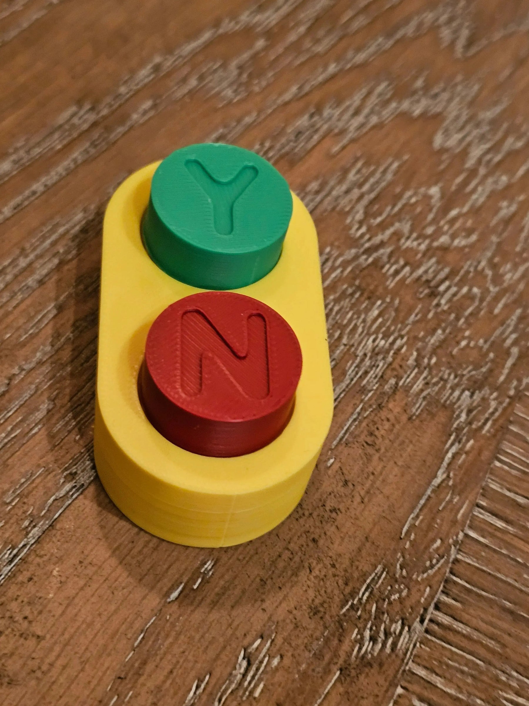 Bluey-Inspired Yes/No Clicker Fidget – Interactive Decision Toy for Kids The Tween Space