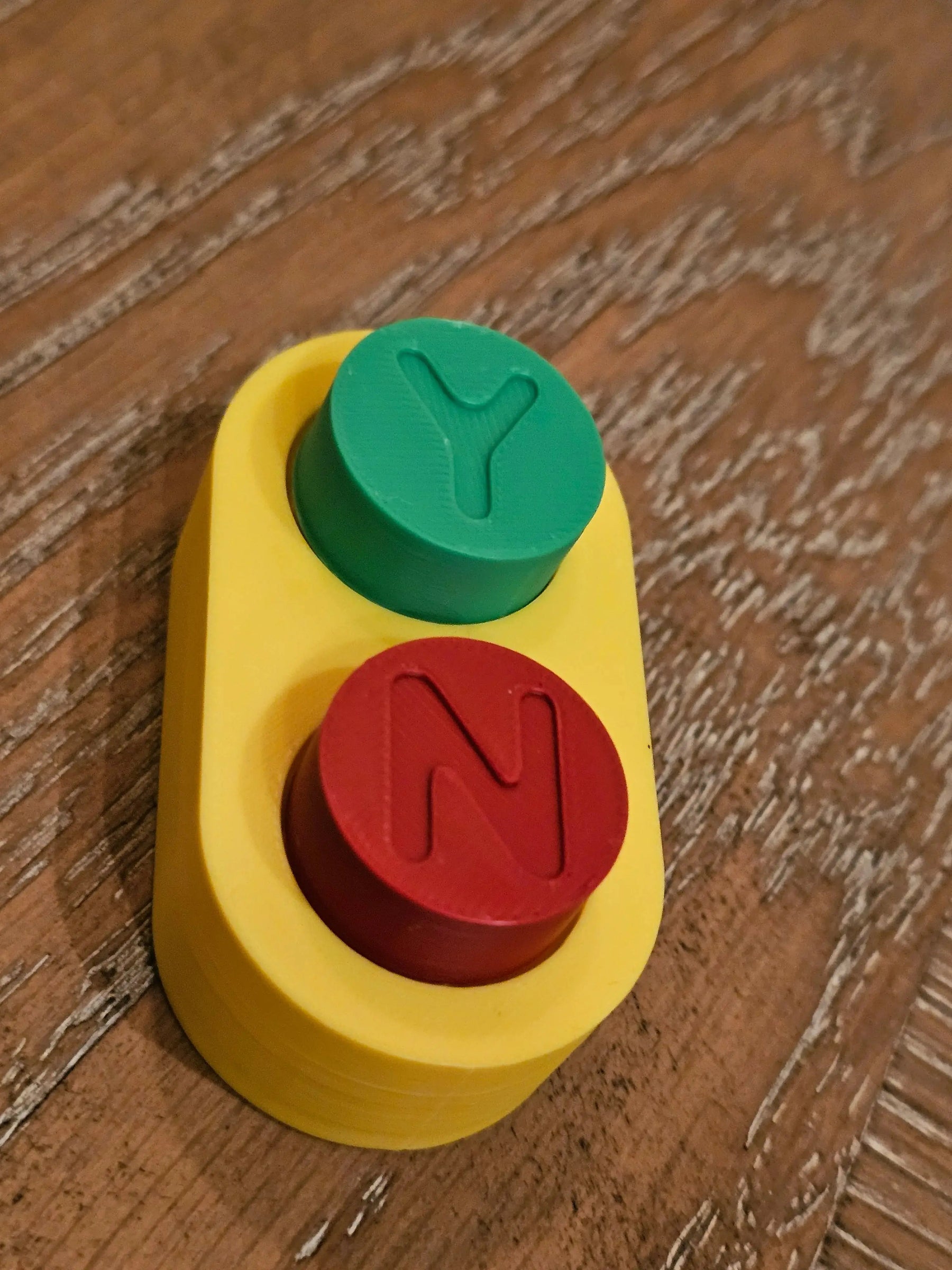 Bluey-Inspired Yes/No Clicker Fidget – Interactive Decision Toy for Kids The Tween Space