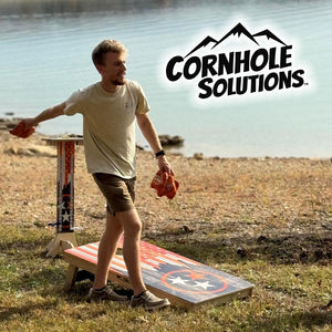 Complete Tournament Cornhole Bundle - Boards, Bags & Carrying Case - Bigfoot