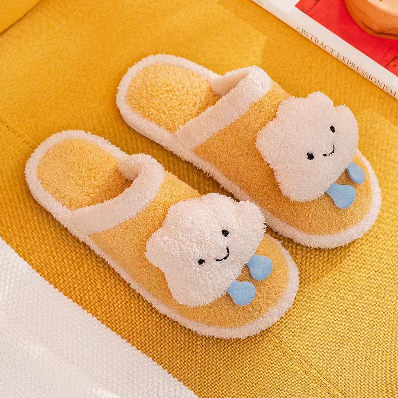 Adorable Happy Cloud Slippers by The Mississippi Mermaid Mercantile