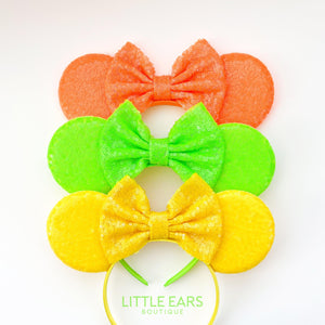 All Neon Mickey Ears