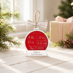 Baby's First Christmas Ornament