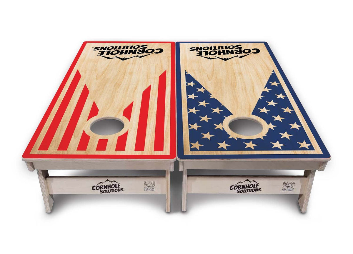 Stars & Stripes Cornhole Boards – Tournament Series