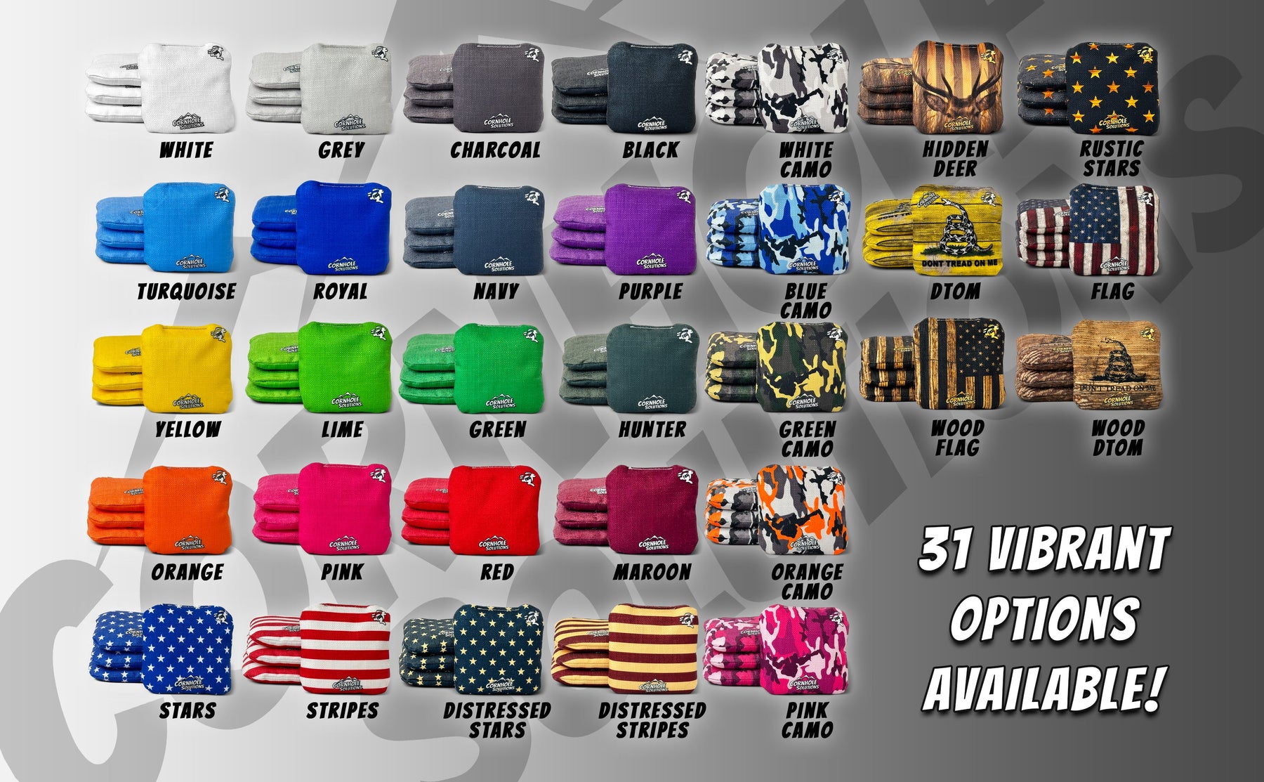 Complete Tournament Cornhole Bundle - Boards, Bags & Carrying Case - America 1776-2026 "Limited Edition"