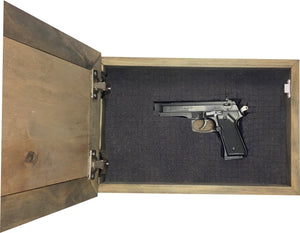American Flag & Skull Hidden Gun Safe Concealed Furniture Quick Access
