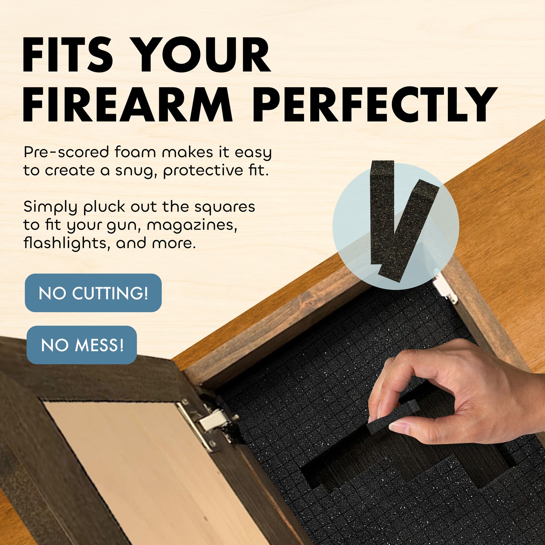 Hidden Gun Cabinet Safe with Skull Giving Middle Finger Wall Decor, Concealed Furniture