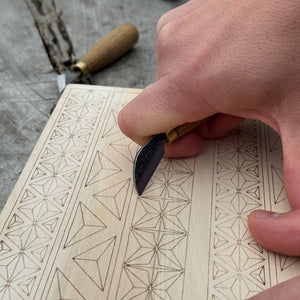 Big Basswood Woodcarving Practice Board
