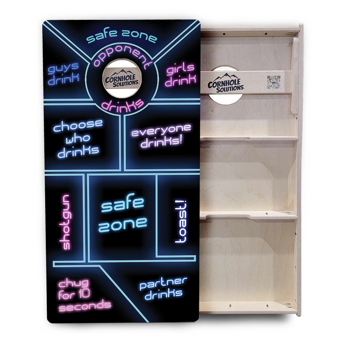 Drinking Game Cornhole Boards – Tournament Series