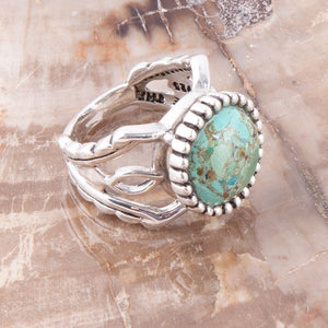 Blessing Blue Turquoise and Sterling Silver Ring
