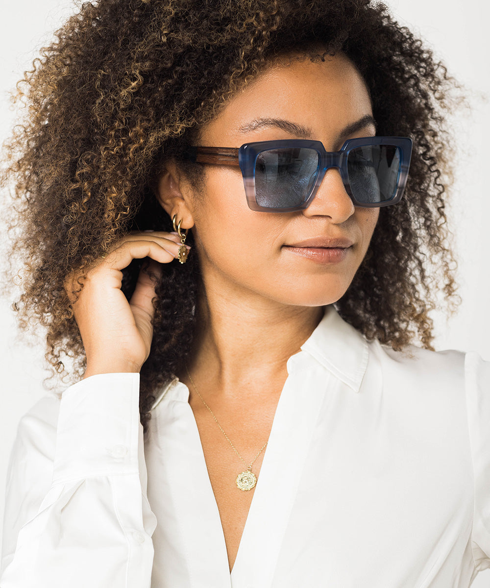 Boca - Acetate & Wood Sunglasses