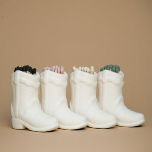 cowboy boot match holder + striker
