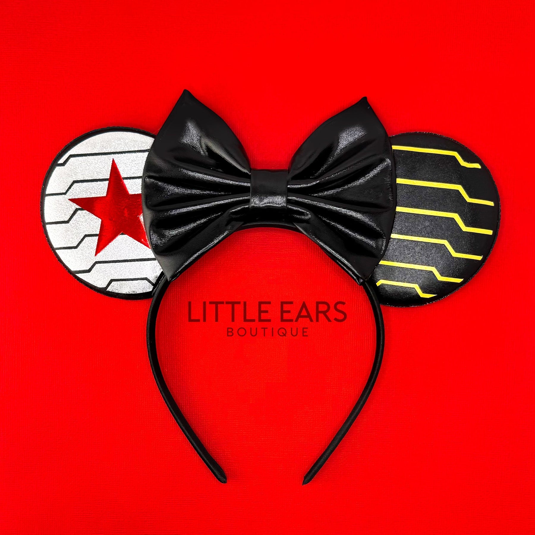 Bucky inspired handmade theme park ears by Little Ears Boutique