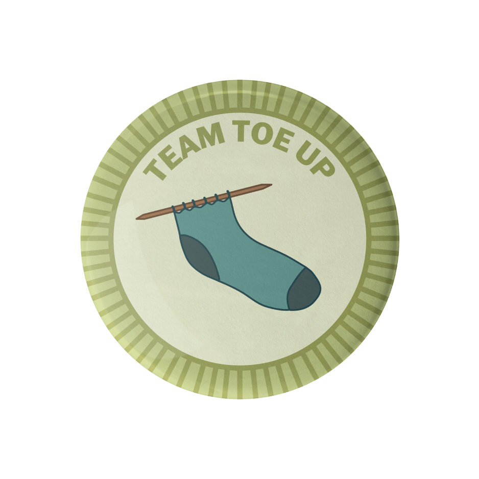 Team Toe Up Merit Badge