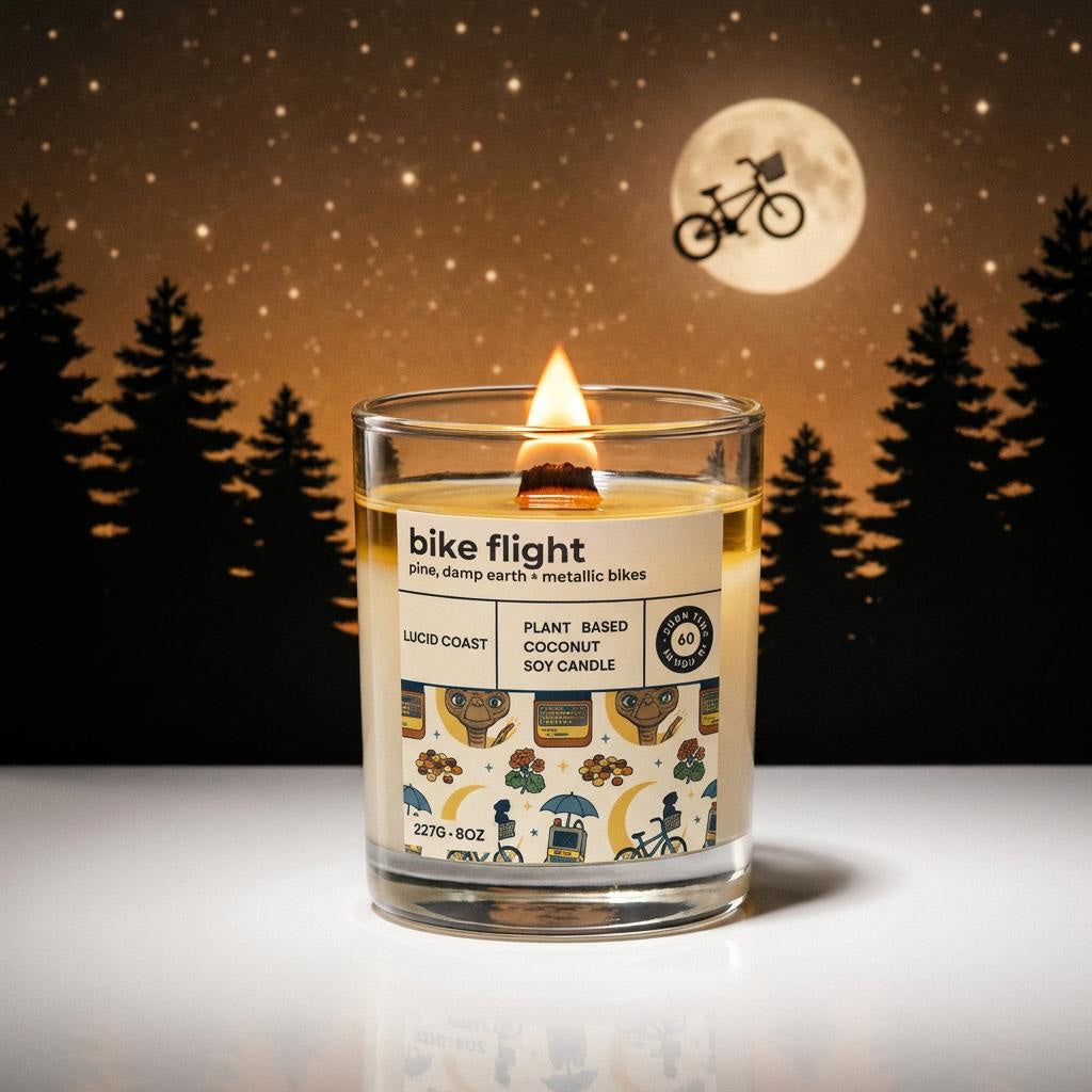 Bike Flight Candle by Lucid Coast Co. product image 3