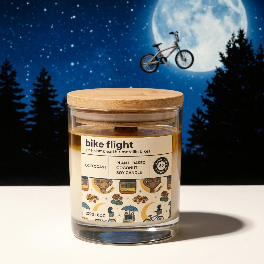 Bike Flight Candle by Lucid Coast Co. product image 7