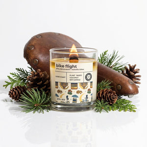 Bike Flight Candle by Lucid Coast Co. product image 1
