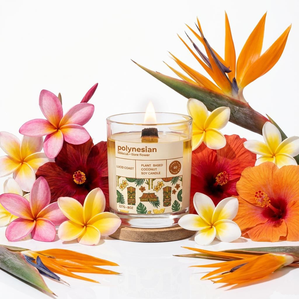 Polynesian Candle by Lucid Coast Co. product image 1