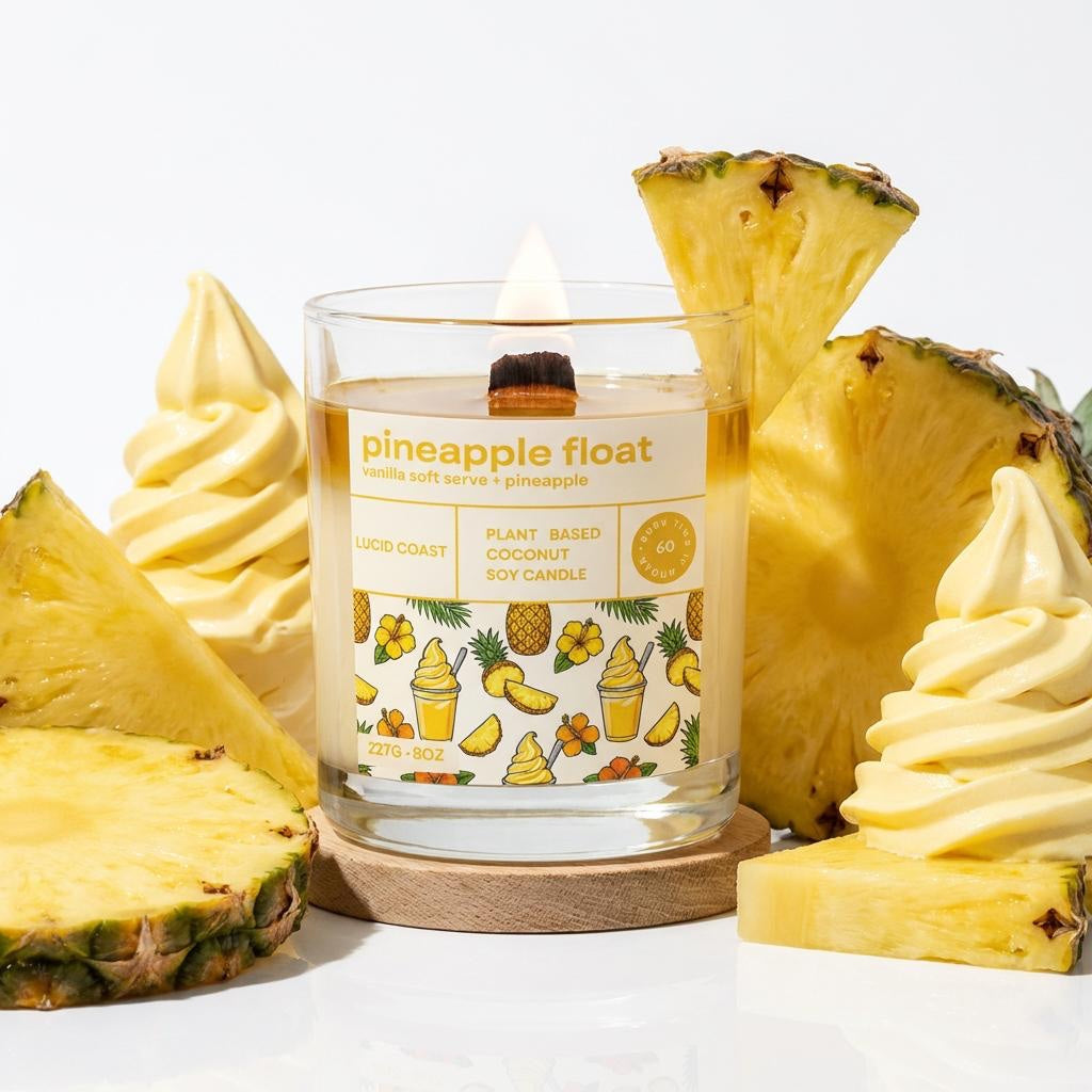 Pineapple Float Candle by Lucid Coast Co. product image 4