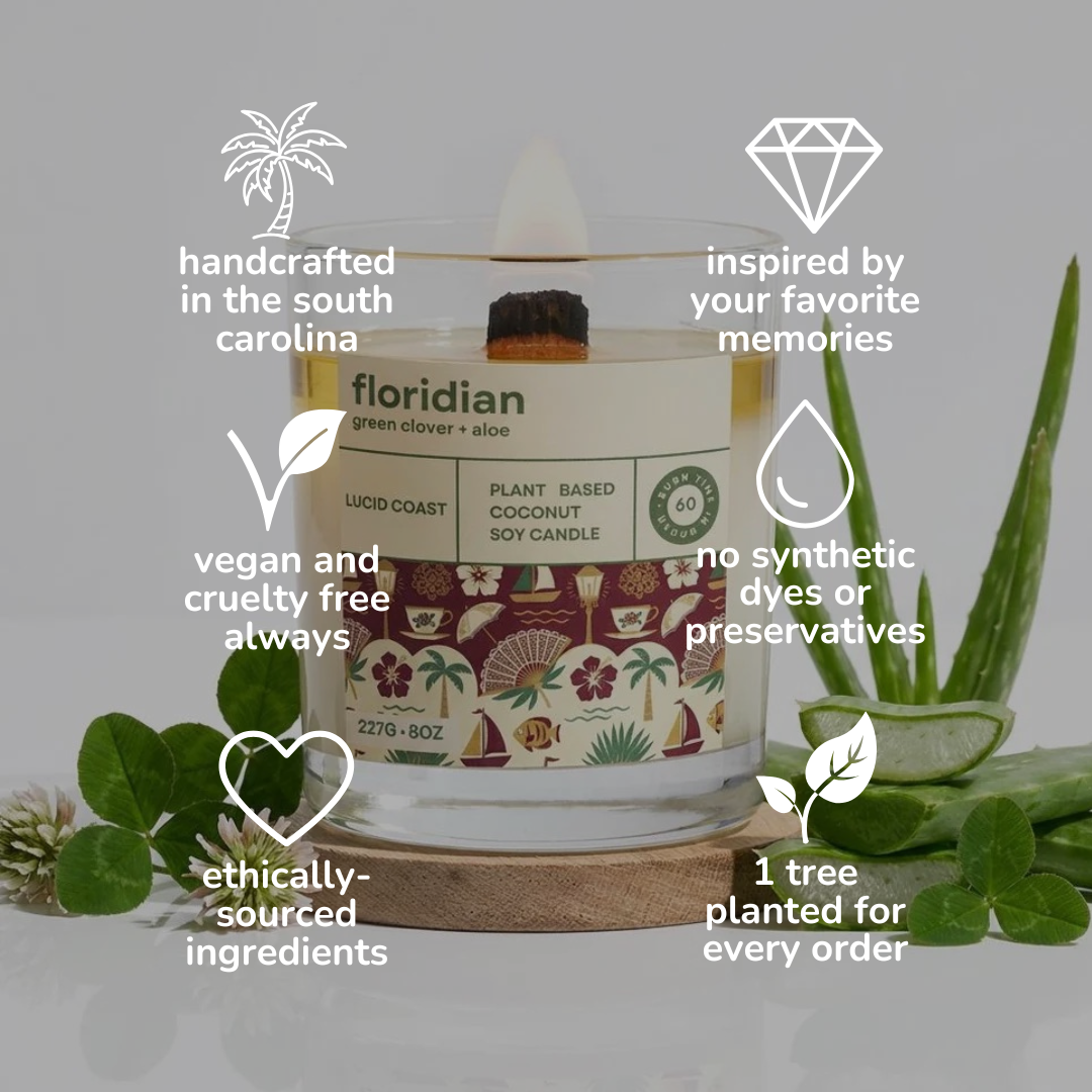 Floridian Candle by Lucid Coast Co. product image 5