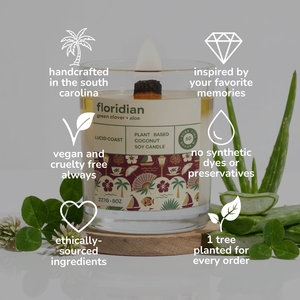Floridian Candle by Lucid Coast Co. product image 5