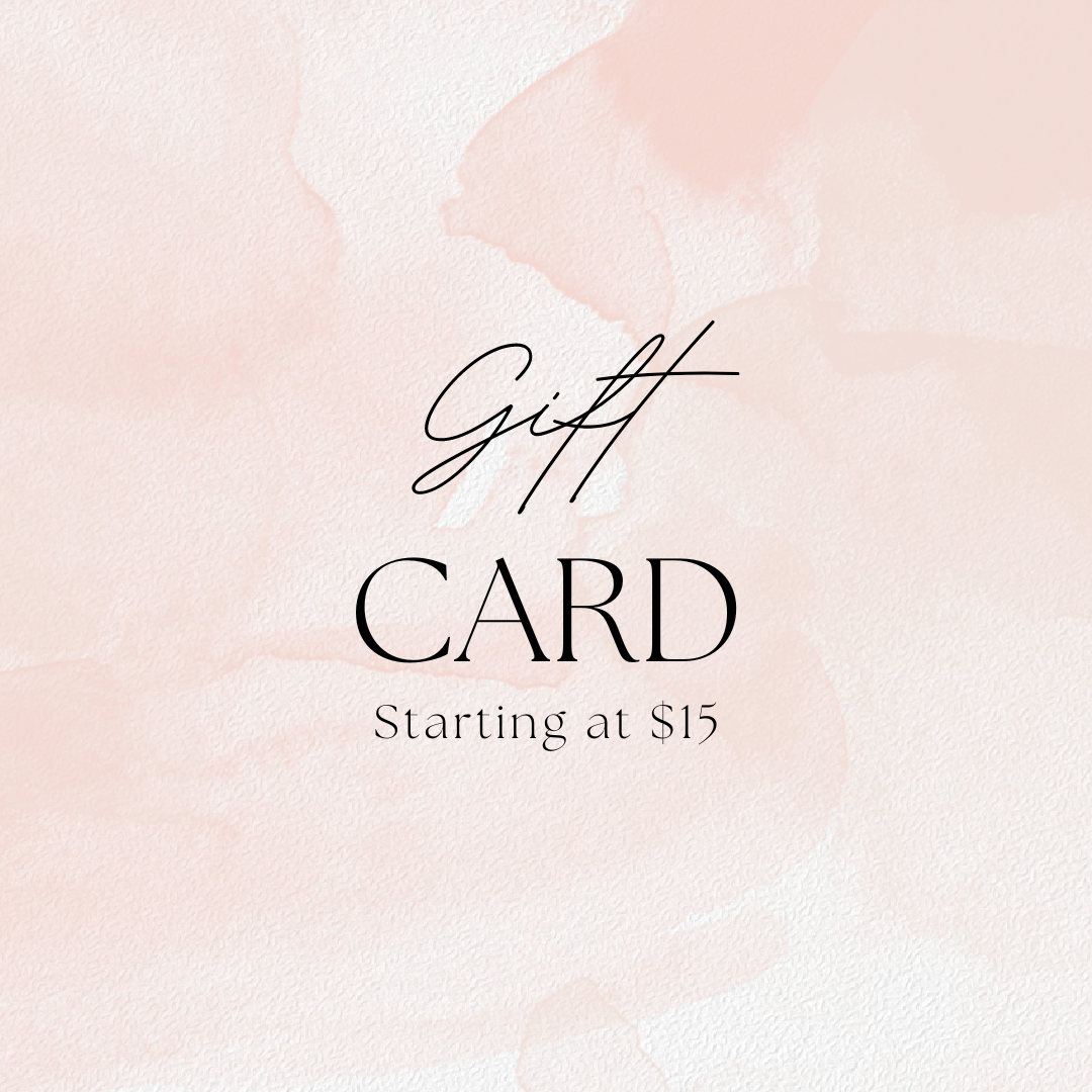 LE CHIC MIAMI gift card for handmade wooden earrings