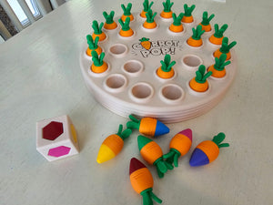 Carrot Pop Memory Game by The Tween Space, 3D printed toy detail photo 6