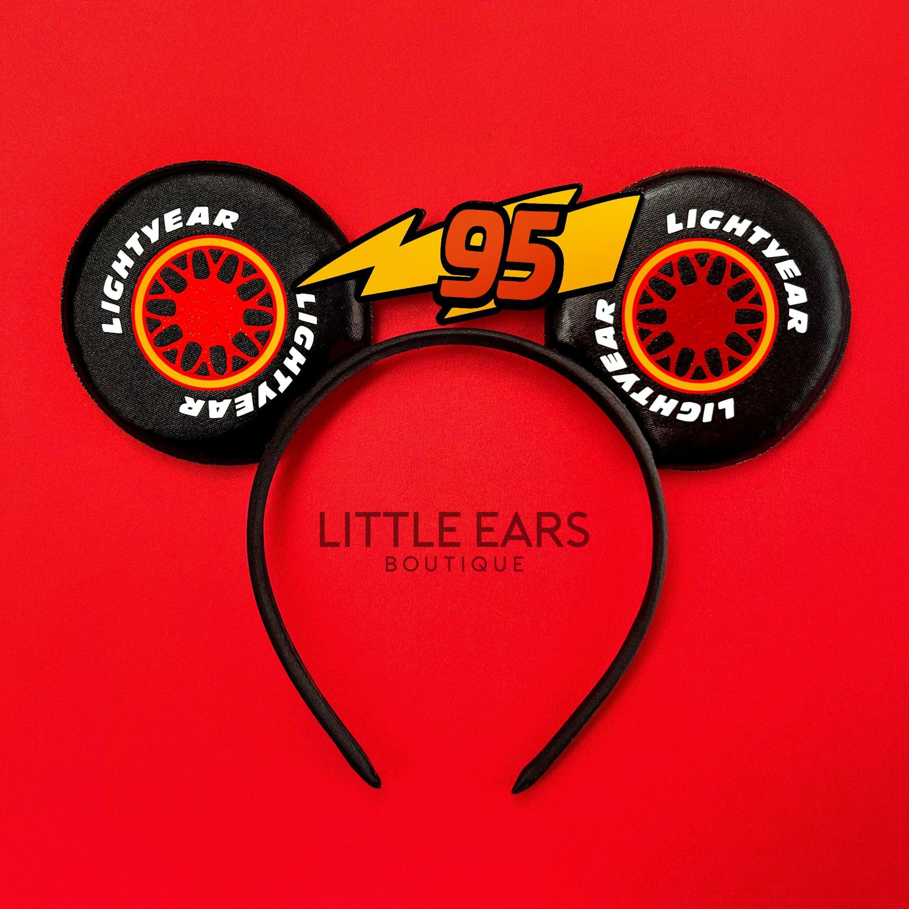 Cars Mickey Ears for Men handmade character headband by Little Ears Boutique