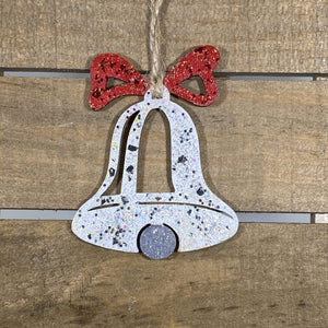 Christmas Bell Wooden Ornament | Classic Holiday Tree Decor