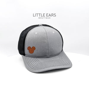 Corner Mickey theme park trucker hat by Little Ears Boutique