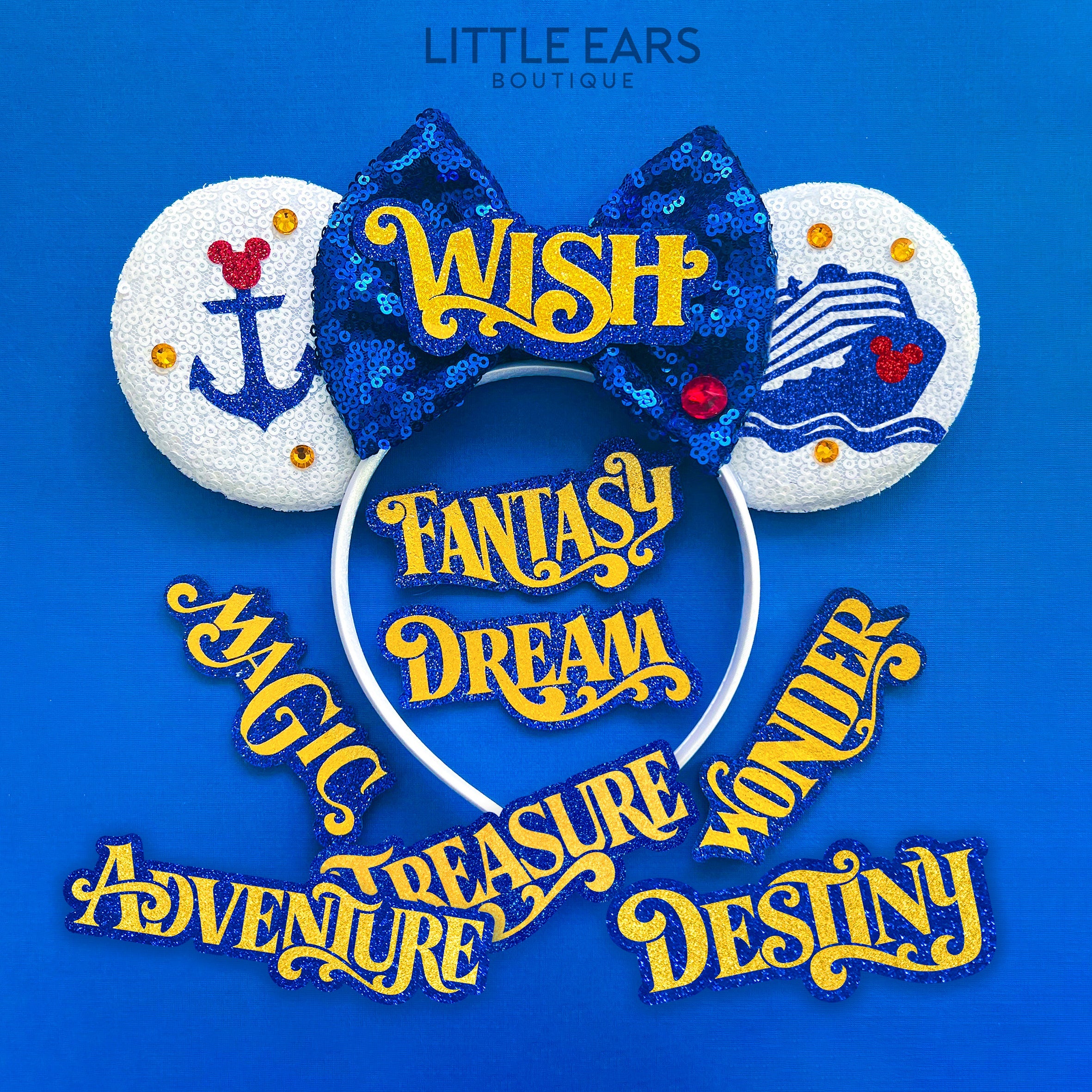 Interchangeable Cruise Mickey Ears