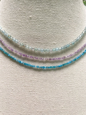Crystal Beaded Choker Necklace