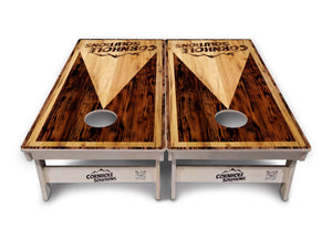 Wooden Triangle Cornhole Boards – Tournament Series
