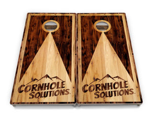 Wooden Triangle Cornhole Boards – Tournament Series