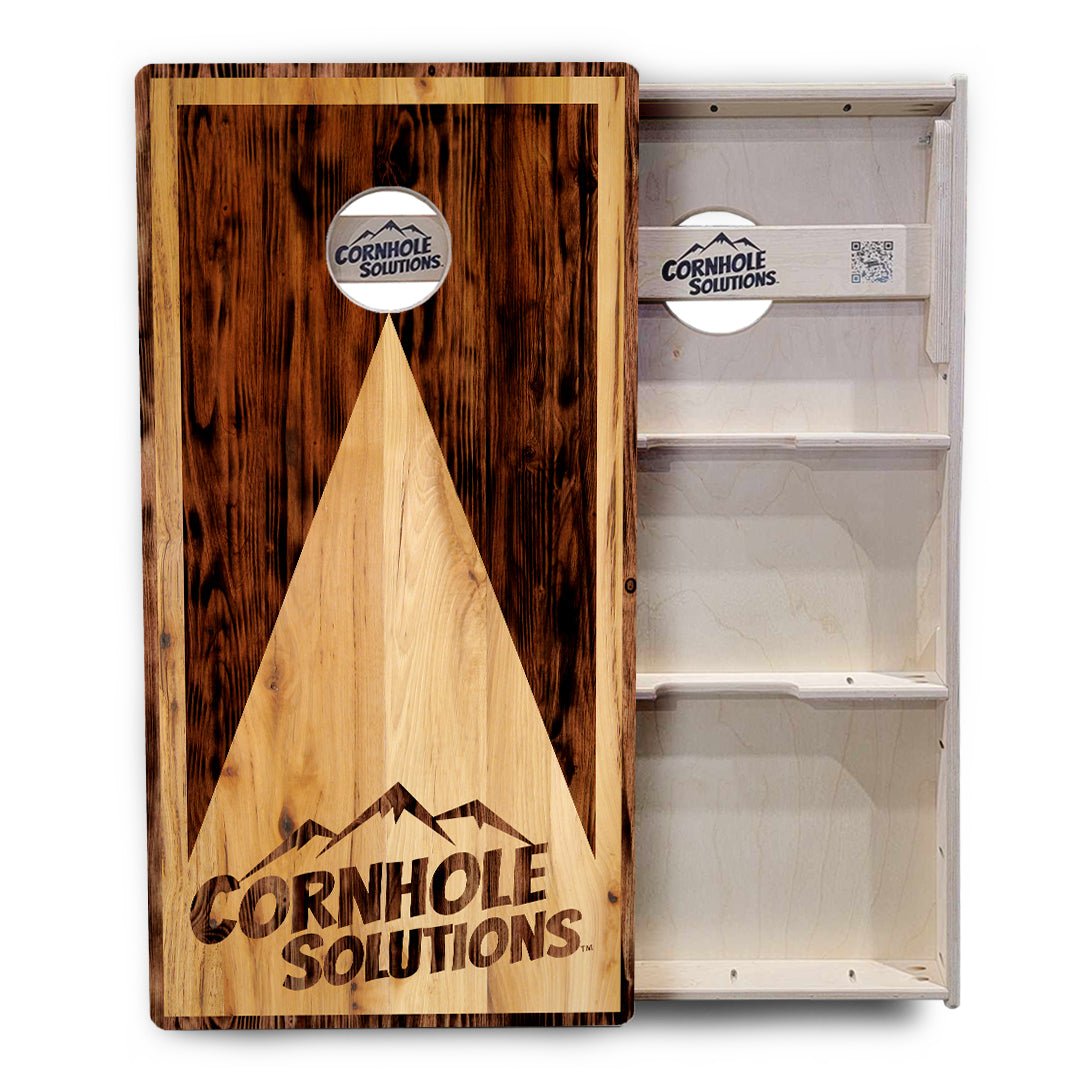 Wooden Triangle Cornhole Boards – Tournament Series