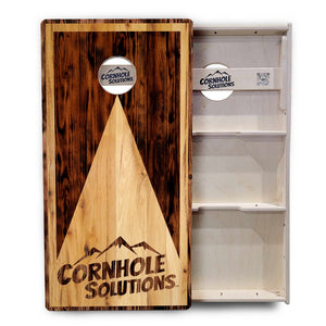 Wooden Triangle Cornhole Boards – Tournament Series