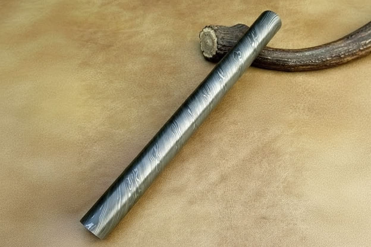 Custom Hand Made Damascus steel DE-0068 by JW SteelCrafts, Southern lifestyle apparel main product photo