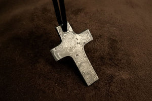 Custom Handmade Damascus steel Viking pendant /Thor Hammer Pendant DE-0013