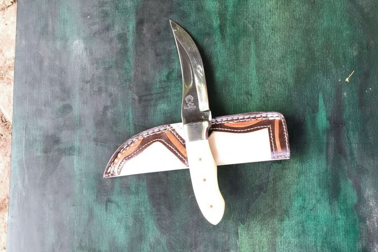 Custom Handmade Stainless Steel knife BM-0093 by JW SteelCrafts, Damascus knife main product photo