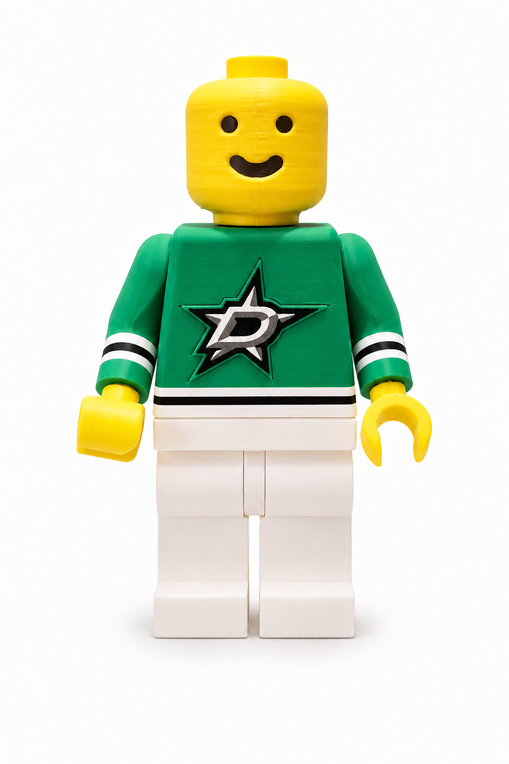 Dallas Stars Brick Man Wholesale – Bulk Packs by The Tween Space, 3D printed toy main product photo